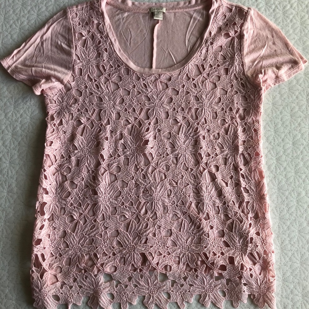 Floral patterned J. Crew top